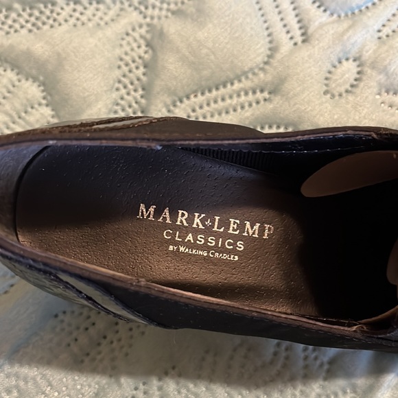(#128) NWT ladies black dress shoes by Mark & Lemp/Walking Cradles. 6 1/2 med - Picture 10 of 13